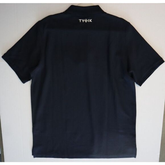 Psycho Bunny Men's Sz 7/XL Navy Blue Regular Fit S/S Cotton Polo Shirt - Picture 9 of 10